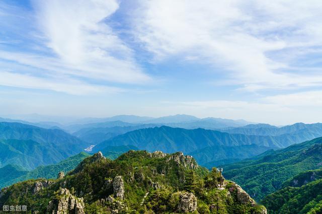 秦岭深处的牛背梁国家森林公园