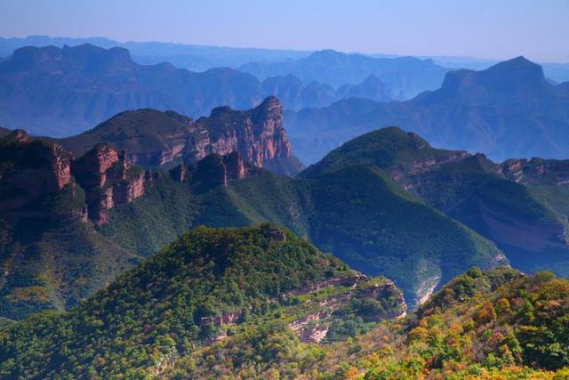 这个景区能够一览太行山最美的风景,但名字起的却非常