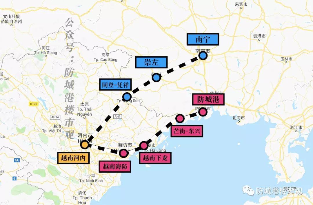 防城港的跨国高铁【东兴国际站规划图】曝光,你看懂防城港的未来