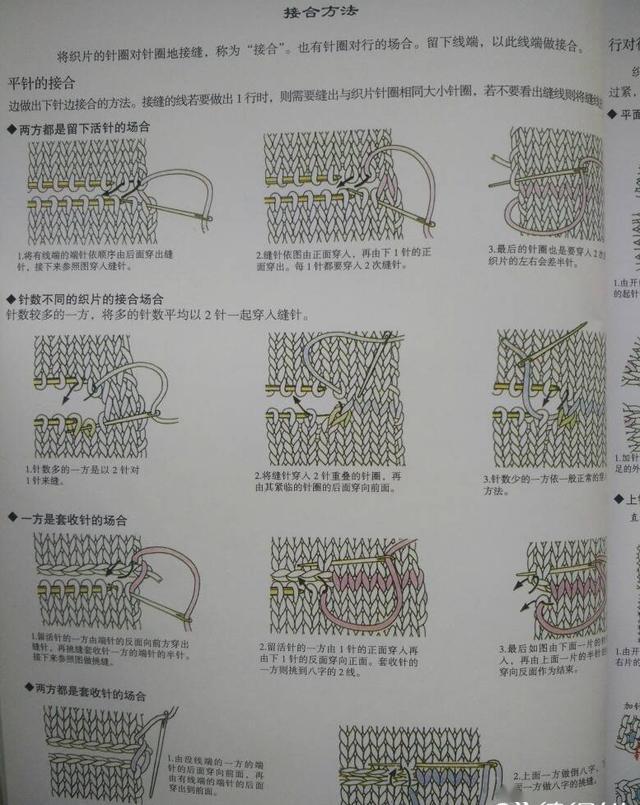 编织干货分享:毛衣缝合,收针,开扣眼技巧_方法