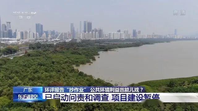 央视点名“环评造假”,项目已暂停!建议追究刑责,并终身禁止从业