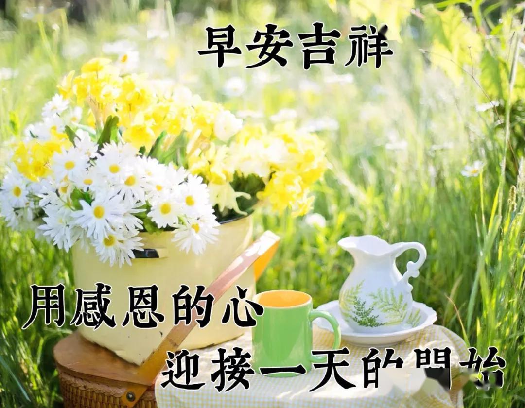 三月三十,早上好图片祝福语大全 早晨好表情问候语