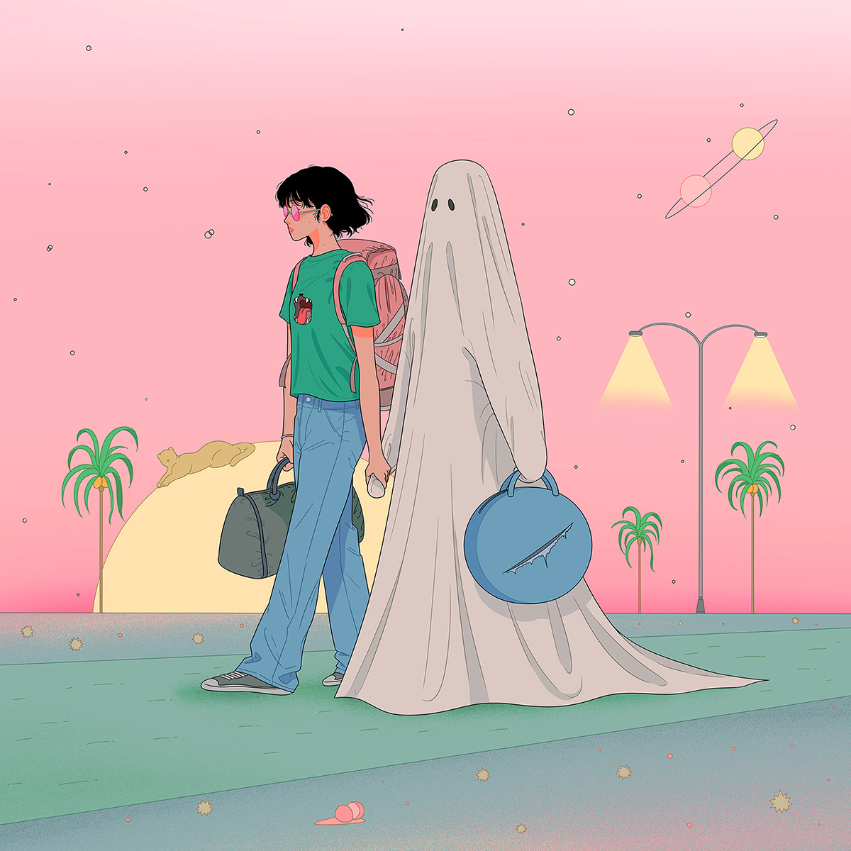 首尔插画家seo young kwon插画作品