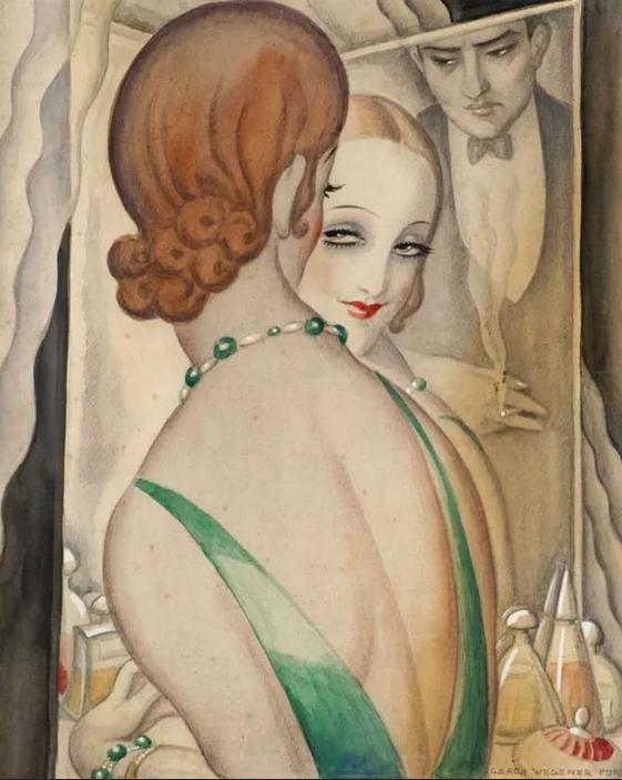 〔艺术家〕她是《丹麦女孩》的妻子,以风流画见长,人