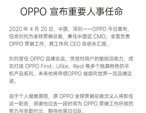 oppo老总个人资料_oppo刘波个人资料图片