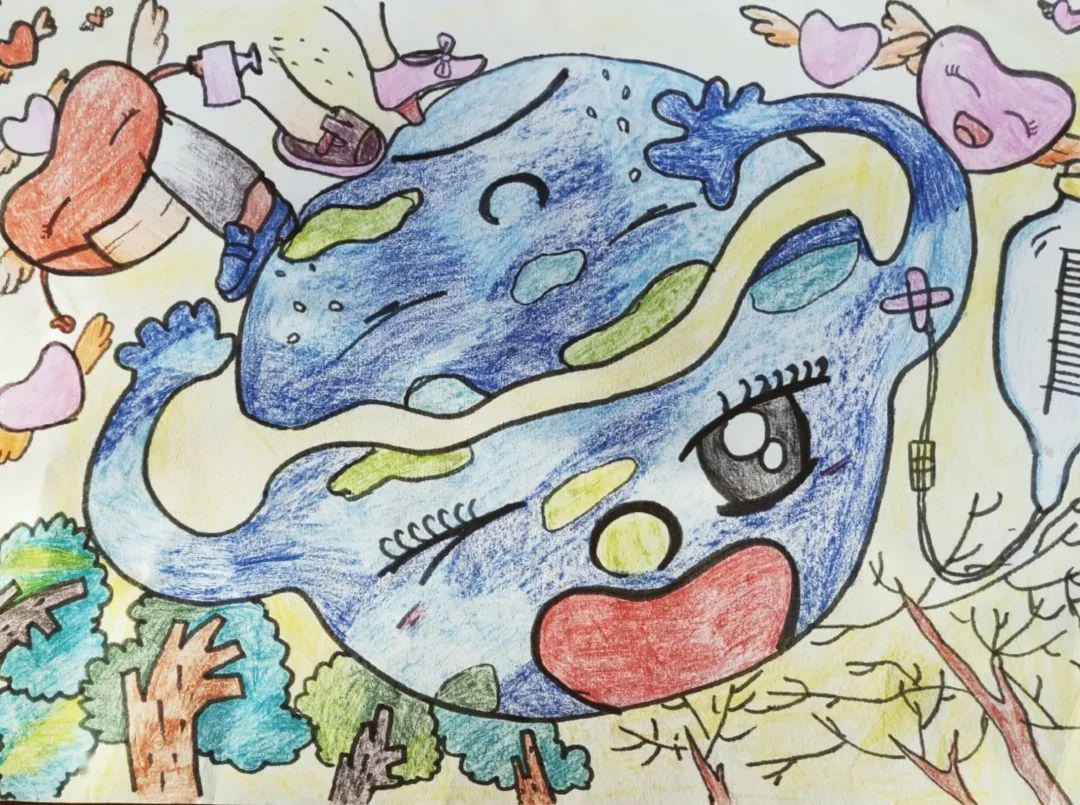 世界地球日 | 手绘蓝色星球 守护绿色家园