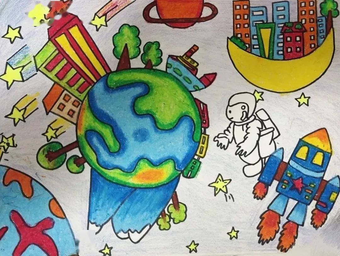 我校学前教育学院开展了  "世界地球日"主题活动  大家随淄小师一起来