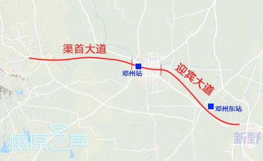 火车站卫星图 城市的左脸和右脸 邓州上下给予了邓州东站极大的图片