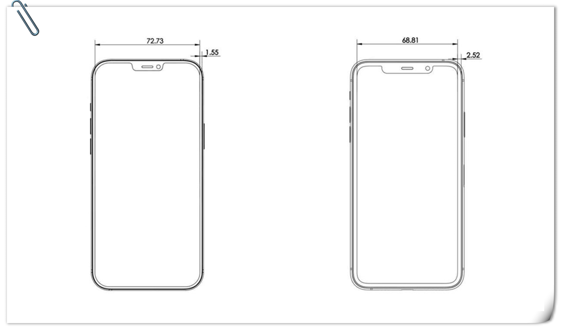 原创iphone12外观设计亮相:超窄边框 小刘海,依旧是最美苹果手机