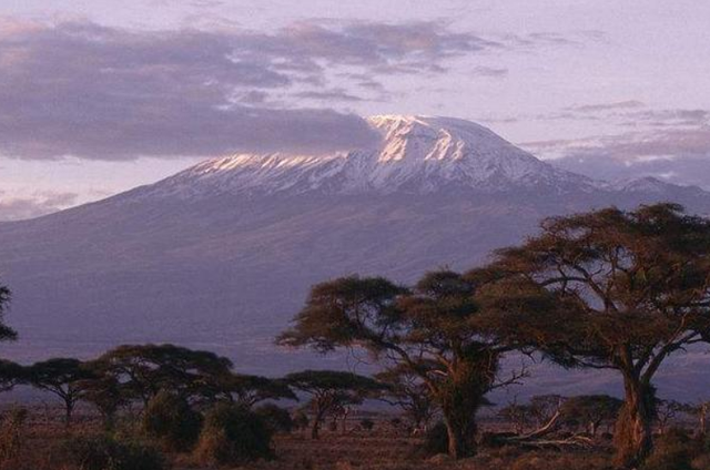 乞力马扎罗山非洲第一高峰有非洲屋脊之称