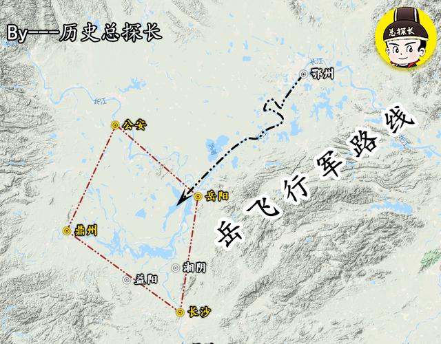 地图上的战争:岳飞奉命北伐,狂飙北上,横扫河南地区