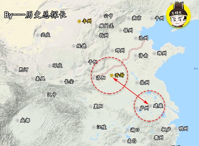 原创地图上的战争淮东防守战金齐联军统兵南侵威逼15万宋军