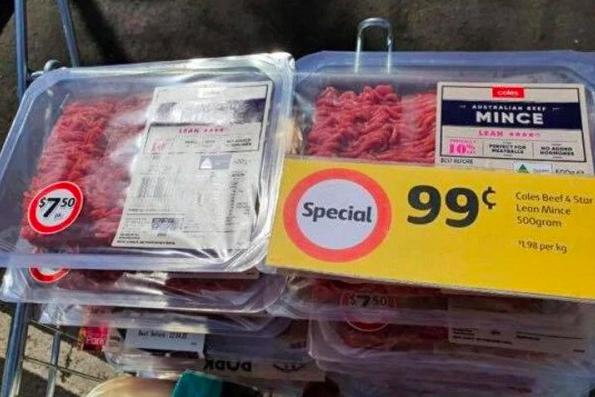 Coles开启肉类限时特惠！最低仅需$0.99，引消费者