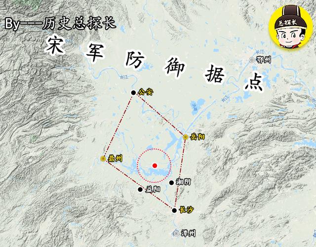 地图上的战争岳飞奉命北伐狂飙北上横扫河南地区