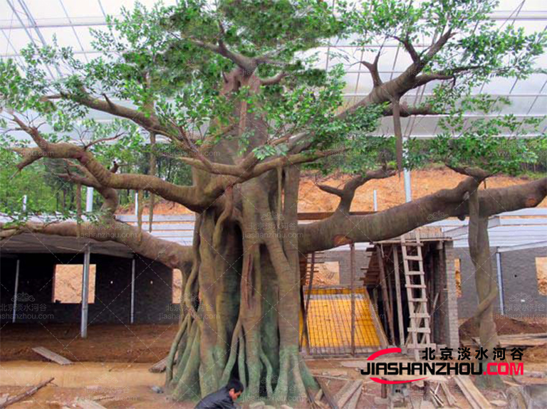 仿真榕树厂家制作超大型仿真榕树