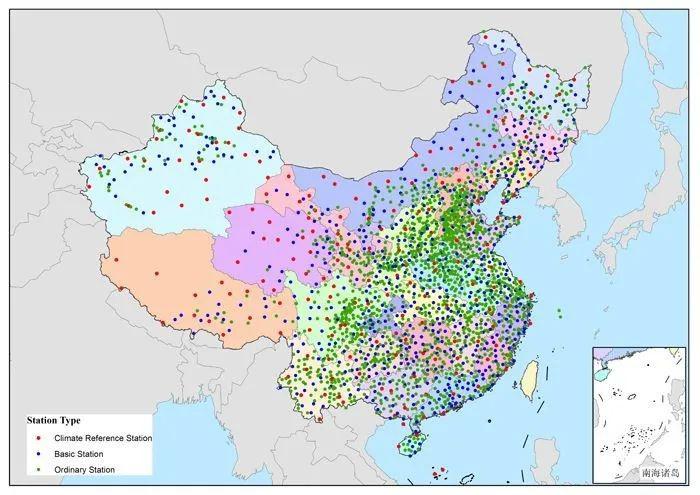 在高空,高原,沙漠,海洋等人迹罕至的地方,气象站点稀少,地面雷达难以