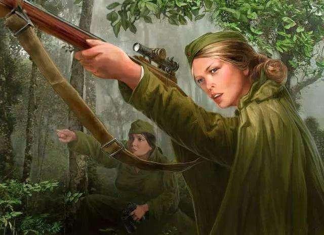 苏联女狙击手一场战役击杀309名敌军成为国家重点保护对象