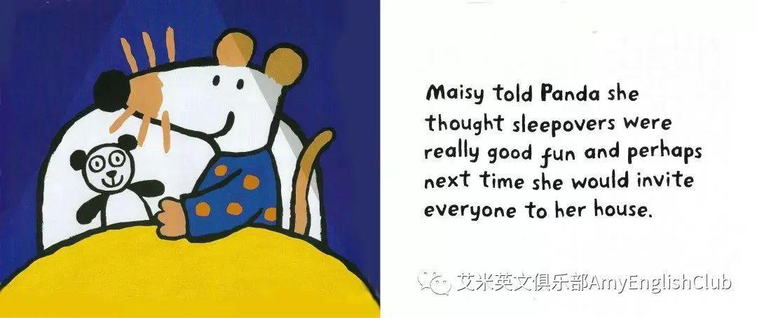 maisy read everyone a bedtime story, but no one went to sleep.