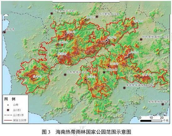 4403平方公里海南热带雨林国家公园范围出炉