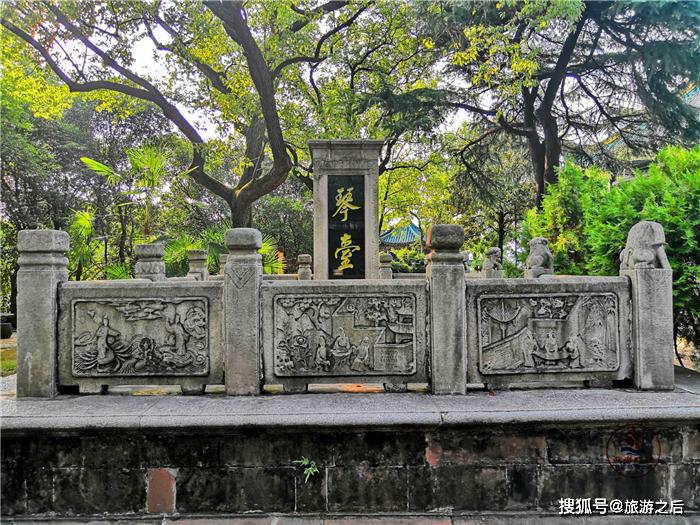 武汉小众旅游景点,古香古色的古琴台,有特别的韵味