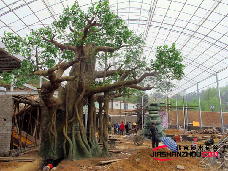 仿真榕树厂家制作超大型仿真榕树