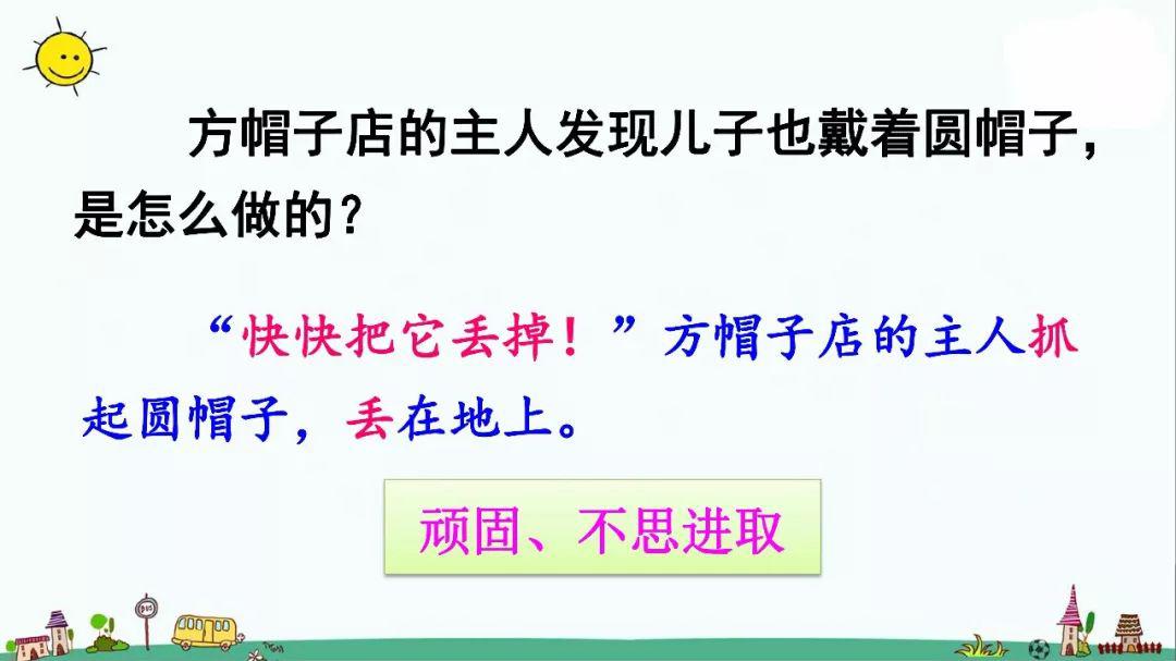 方帽子■送！统编版语文三年级下册八单元26课《方帽子店》图文解读+教学视频