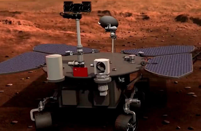 天问一号火星车比玉兔二号大一倍运行在火星上空的轨道器除了承担中继