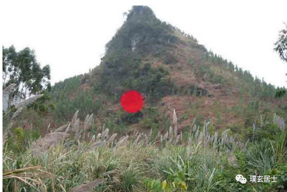 正体火星 高山之火星秀丽尖耸,焰焰烧空,或为祖为宗,为火星之吉也.