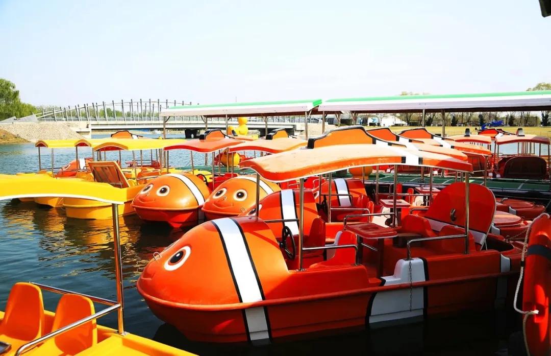 开船啦!即日起北京国际鲜花港,北京奥林匹克水上公园游船正式开航!