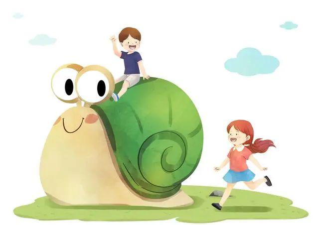 别让孩子成为一只流泪的蜗牛陪着孩子慢慢前行慢慢长大