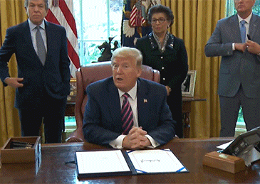 为5万美国人死亡负责吗？他又…特朗普