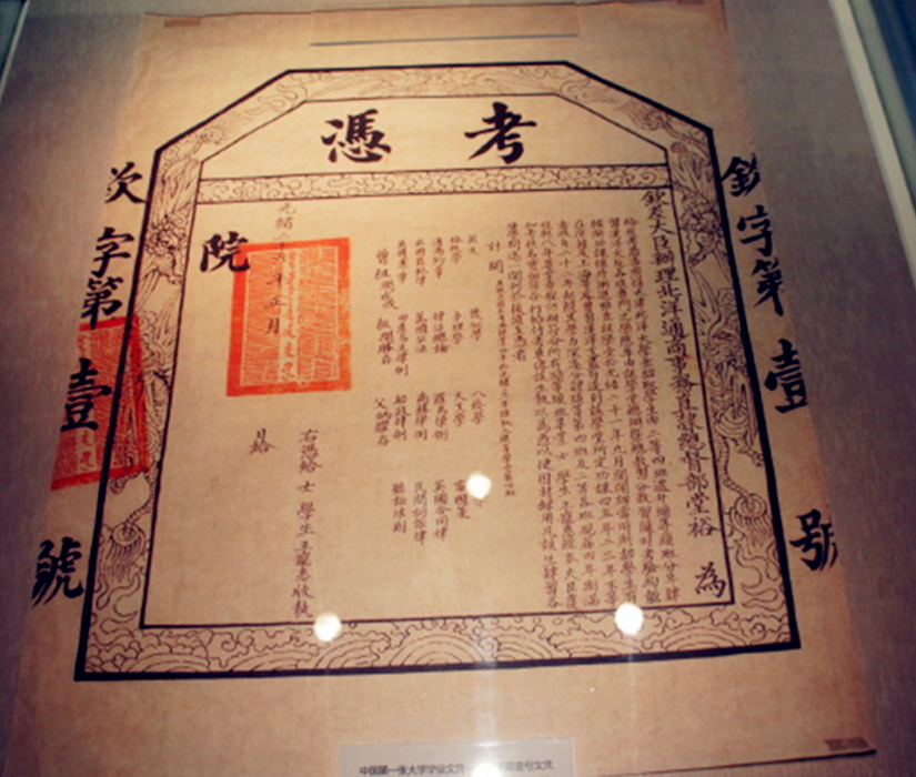 中国历史上第一张大学文凭由谁获得?他后来怎么样了?_王宠惠