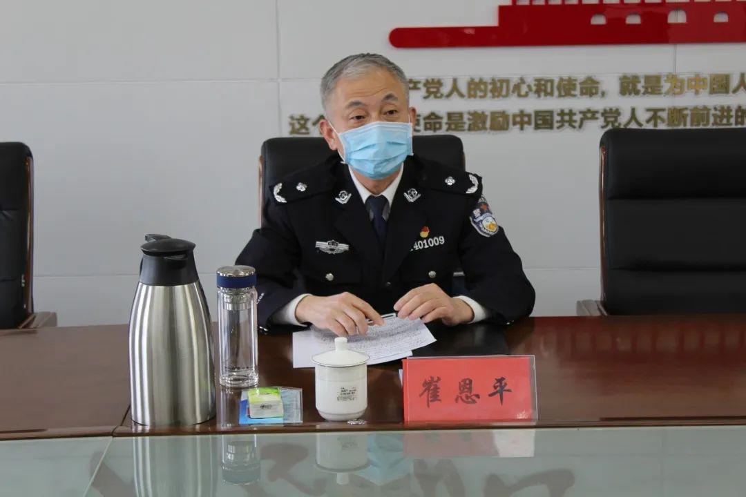 崔恩平到大同监狱督导检查疫情防控和安全稳定工作