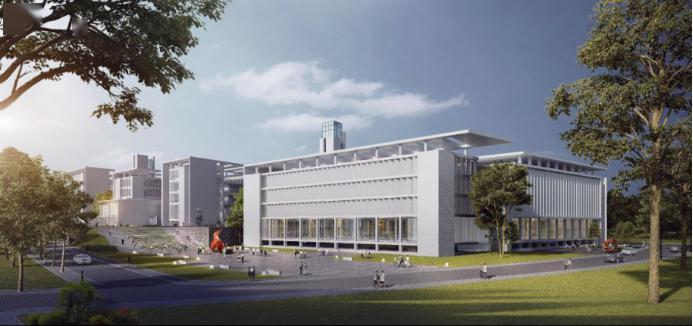 揭阳理工学院规划效果图目前,揭阳理工学院规划总建筑面积约为63万㎡