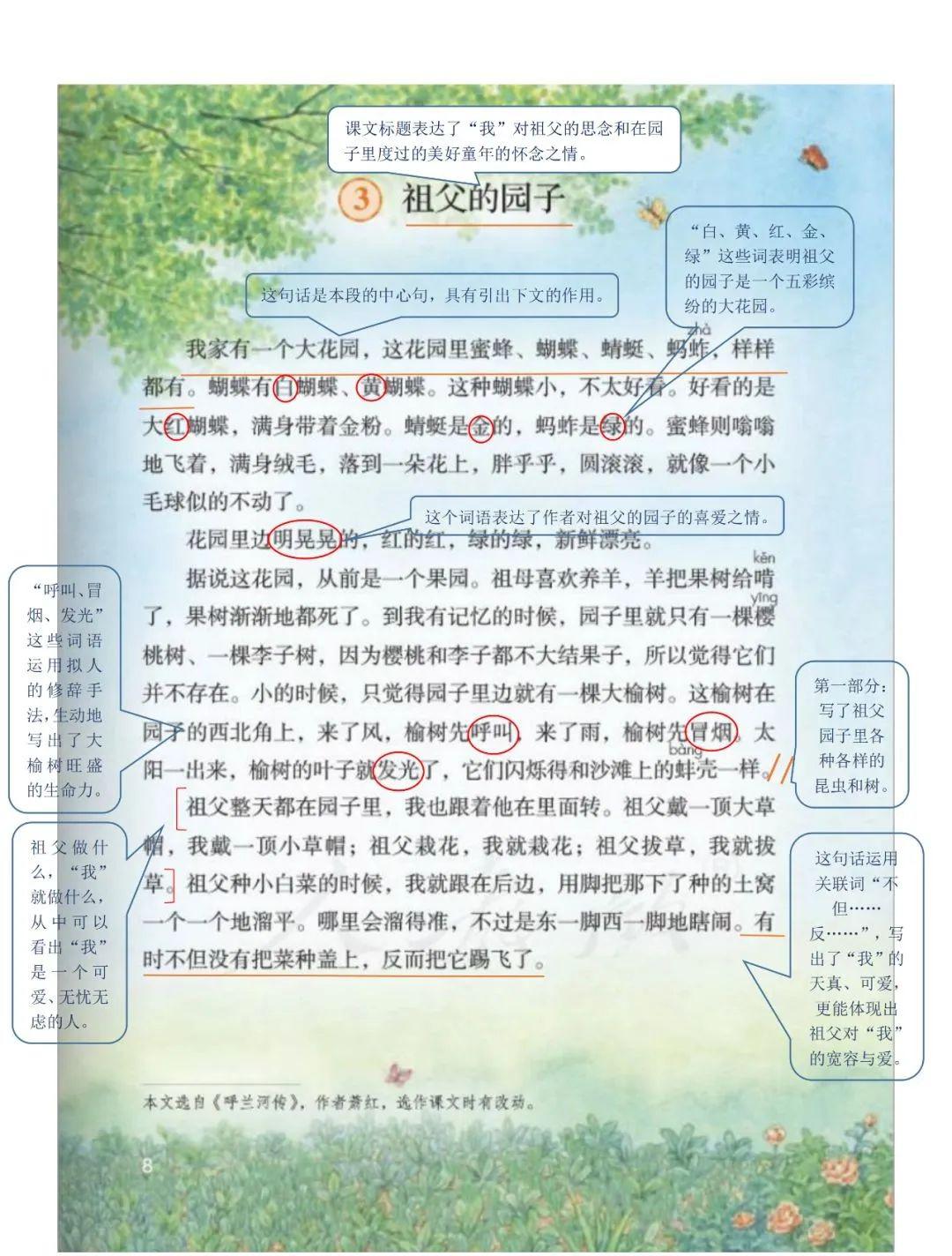 可下载打印统编版语文五年级下册课堂笔记