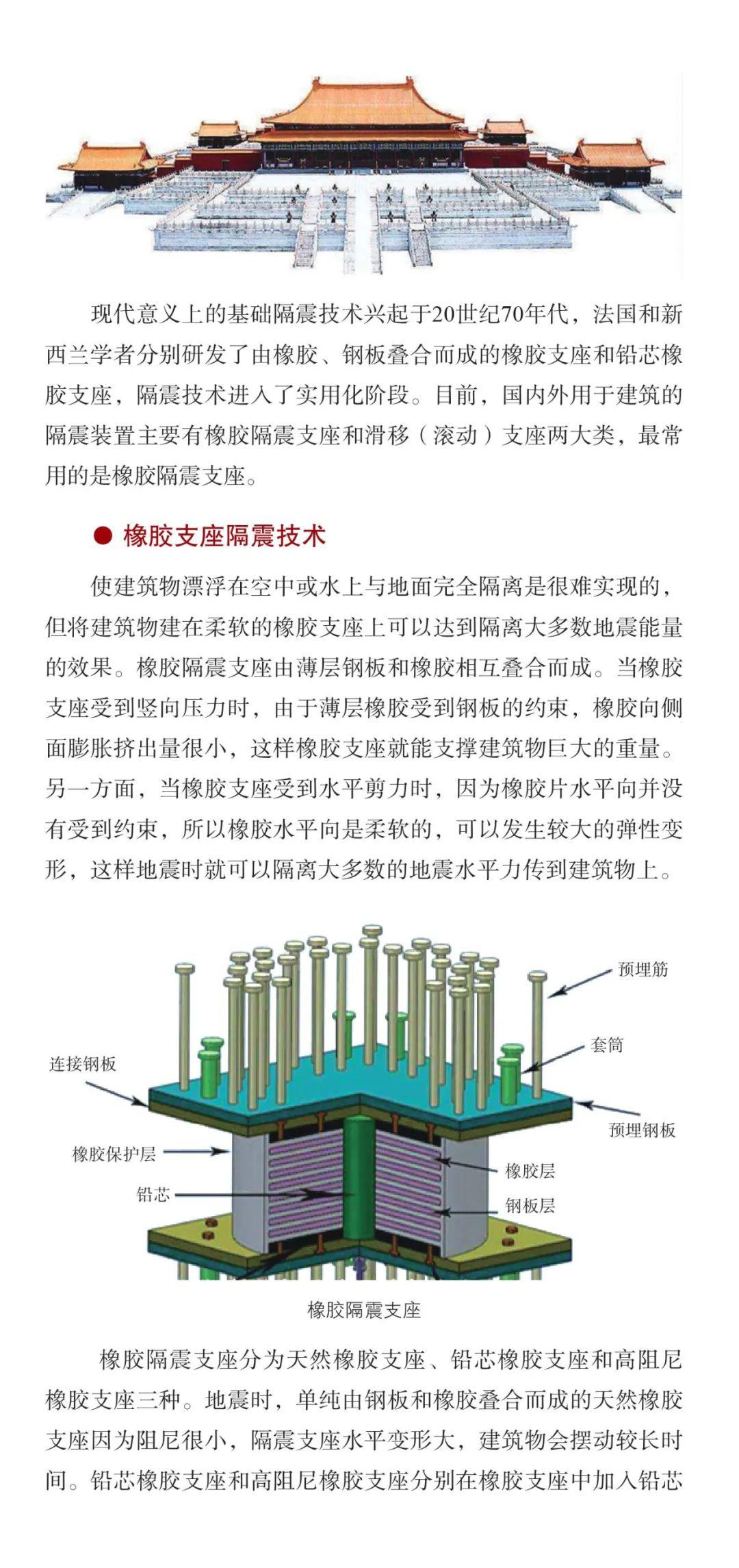 防震科普丨防震减灾知识普及系列建筑隔震减震技术