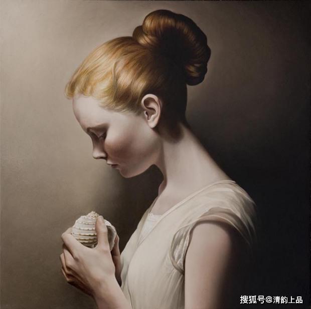 英国女画家,mary jane ansell,超写实人像欣赏