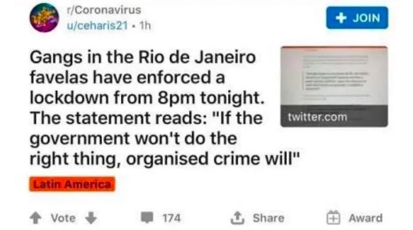 黑帮“抗疫”:“不洗手就砍手”与一天谋杀105人