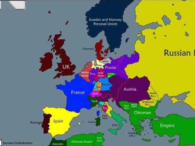 意大利统一前很多地区曾被奥地利统烛或控制