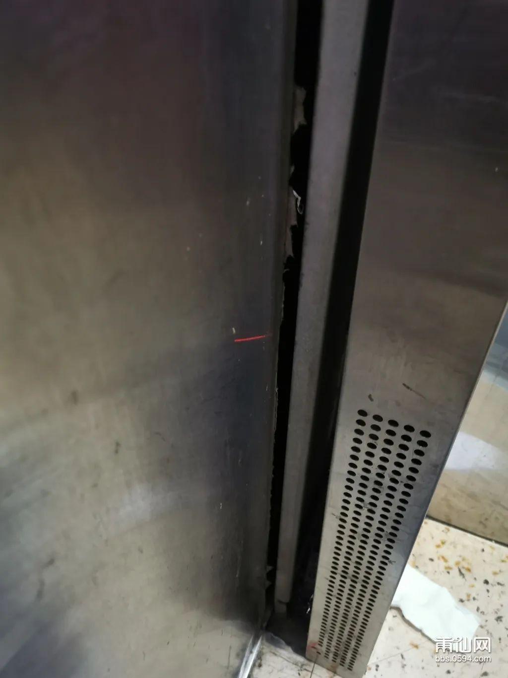 莆田某小区的恐怖电梯，这还能载人吗？