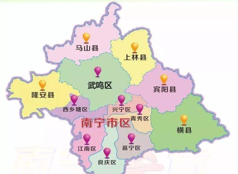 南宁市主城区人口多少_南宁市城区行政区划图(3)