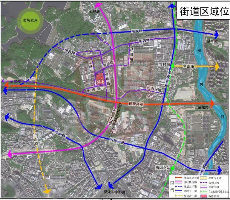 龙华五大旧改来袭含沙吓工业区上油松老围片区横岭工业区