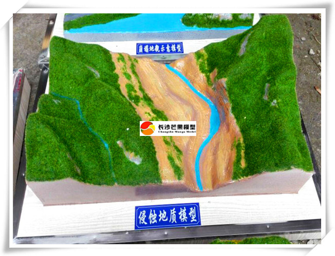 地质模型 地形地貌模型 地质灾害防护模型