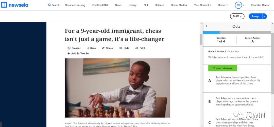 newsela ,蓝思分级儿童英文新闻