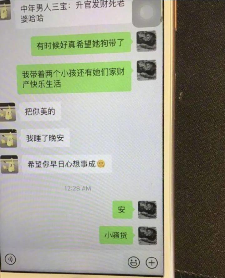 这是女生出轨的聊天记录