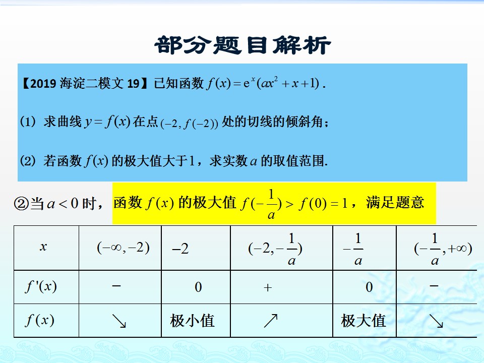 #祝福#最难的是第20题！2019届北京高考数学二模试题讲评