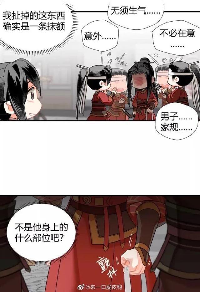 魔道祖师/忘羡:羡羡闯大祸,不就是条带子吗