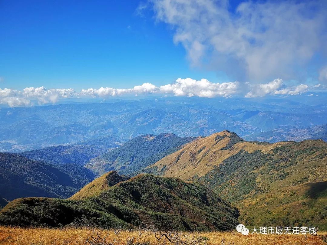 大理苍山徒步十九峰之莲花峰累并快乐着