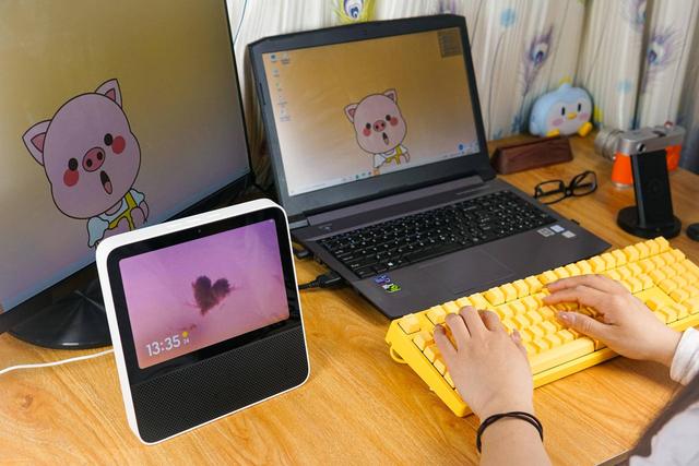 红米小爱音箱触屏版,可玩性更高,ipad+小爱音响