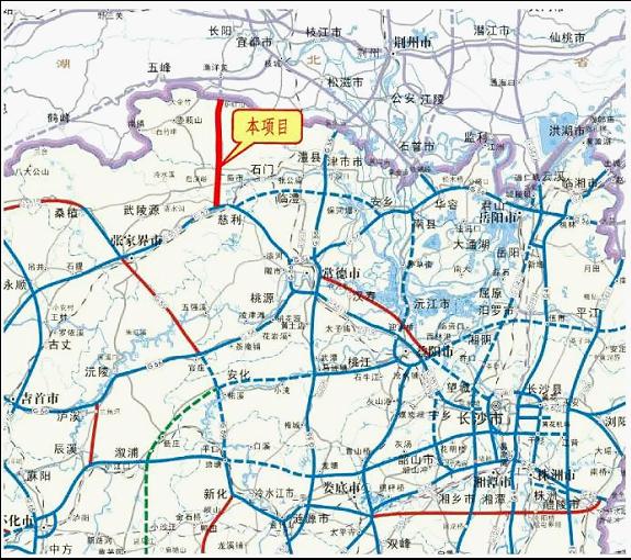 宜张 炉慈高速公路经过慈利哪些地方,其中东岳观的桥最多.